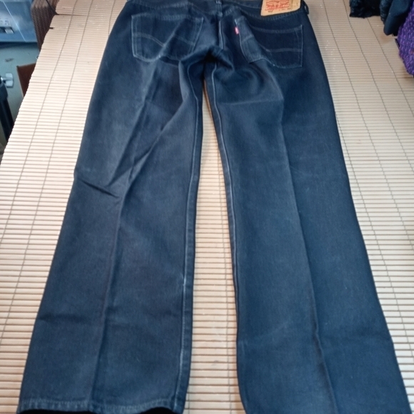 Levi's 501xx men's black jeans. Button fly. Sz 36x30. B101 6pm - Picture 4 of 9